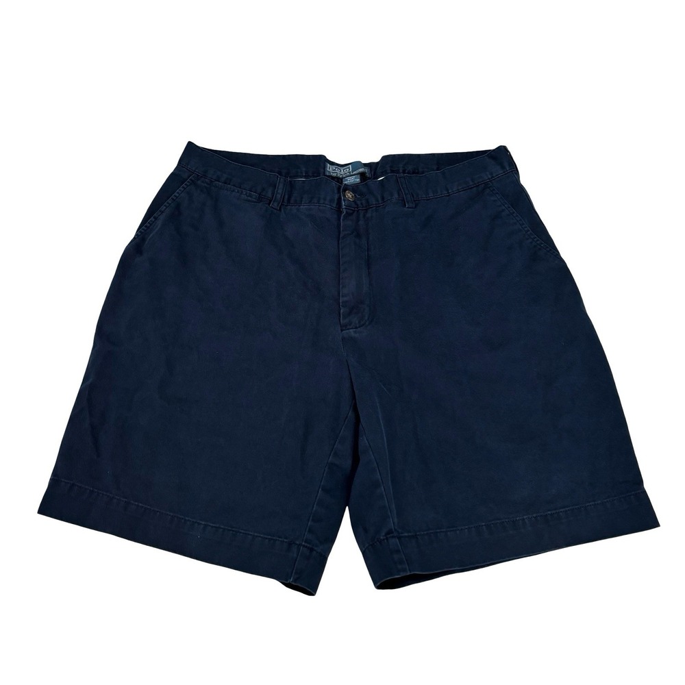 Polo Ralph Lauren Men's Navy Blue Prospect Chino Shorts‎ Size 36 x 9